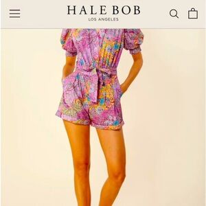 NWT Hale Bob Romper, size medium